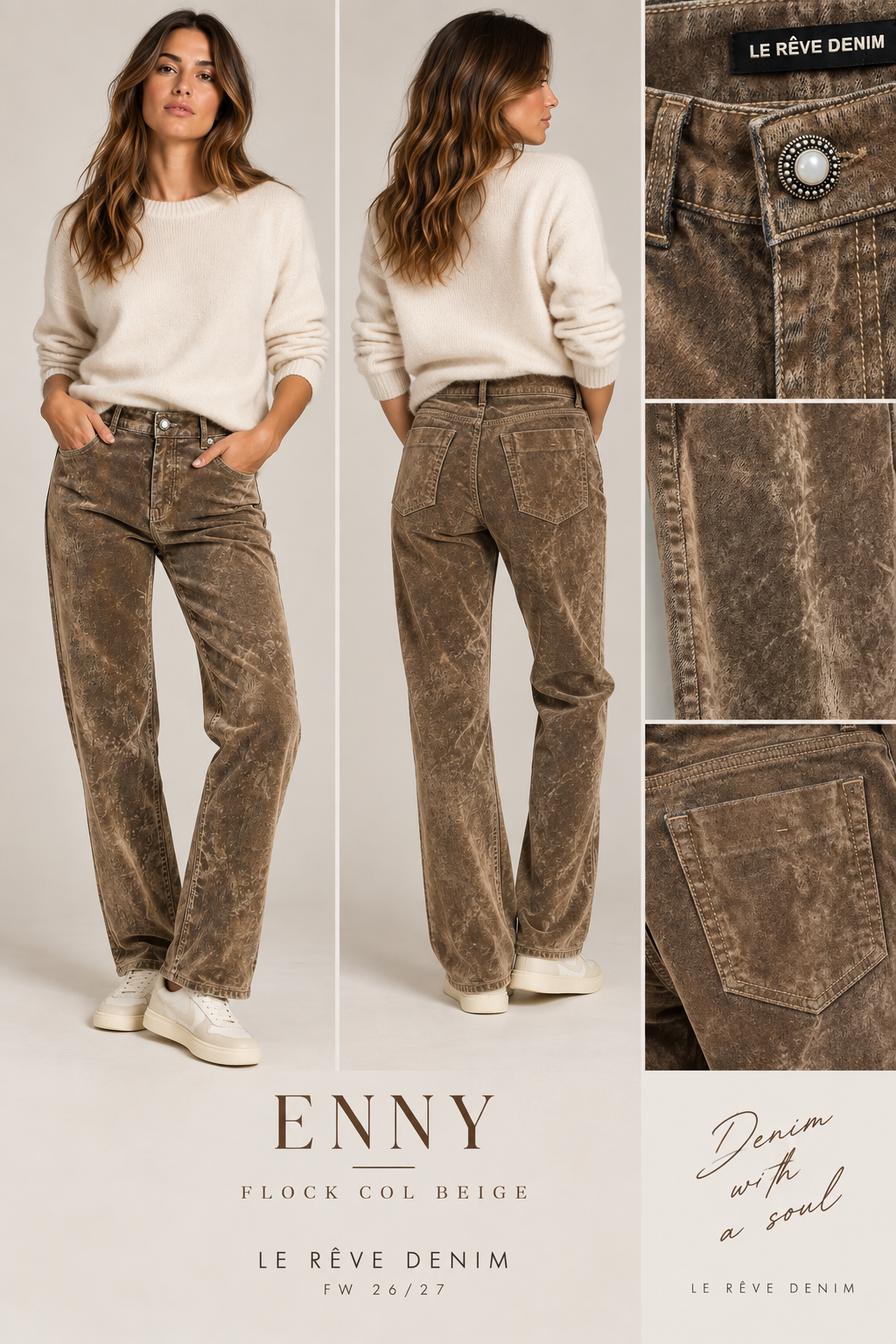 ENNY FLOCK BEIGE