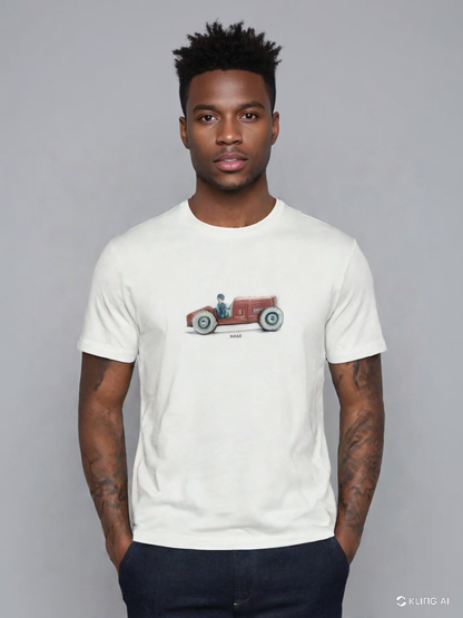 T-shirt Joris macchina d'epoca